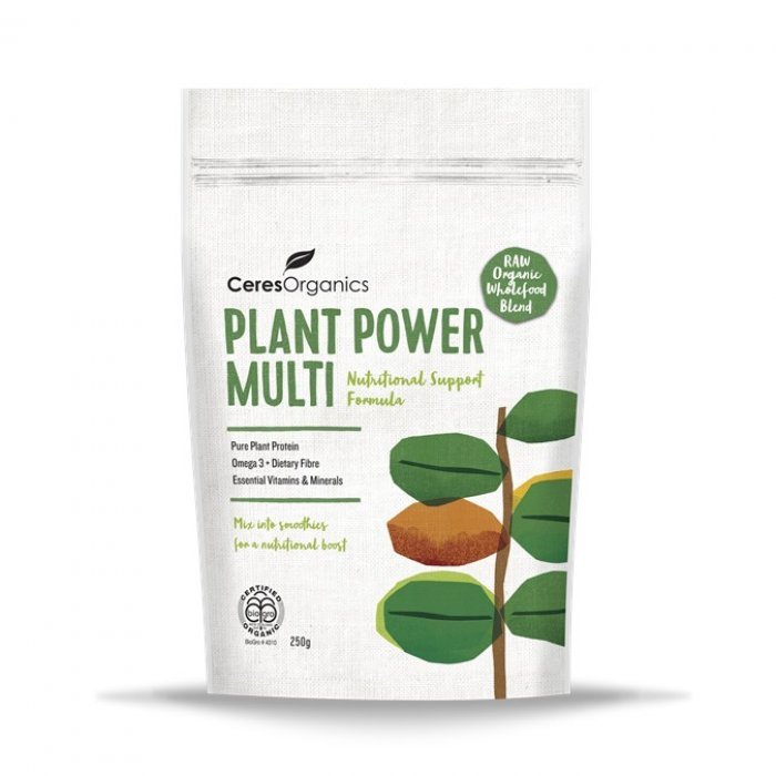 Plant Power Multi, Nutritional Support Formula (Ceres, Organic) 250g